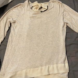 Pebble and stone cute top with bow in the back